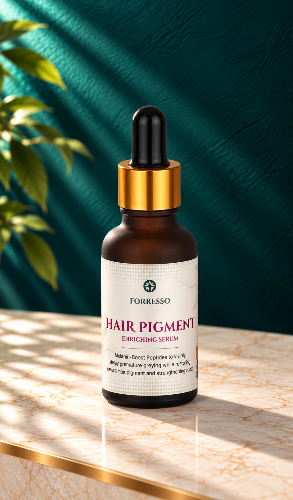 Anti greying hair serum - Hair Pigment Enriching Scalp Serum by Forresso